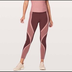 LULULEMON Wild Twist 7/8 Tight 25” Pant Leggings